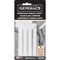 General's Compressed Charcoal Sticks 4/Pkg-White - 2B, 4B & 6B